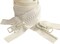 #10 Vislon Molded Separating Two-Way YKK Heavy Duty Jacket Zipper - Choose Your Length & Color - 1 Zipper Per Pack - Made in The United States (Snow White - 841, 36" Inches)
